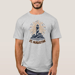 T-shirt Lever du soleil au phare de St. Augustine Floride