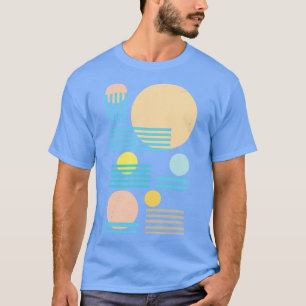 T-shirt Lever du soleil et coucher du soleil des années 80