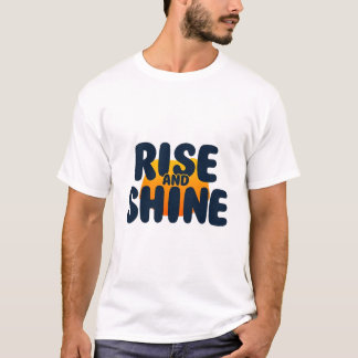 T-shirt Lever et briller lever du soleil Gradient Tee