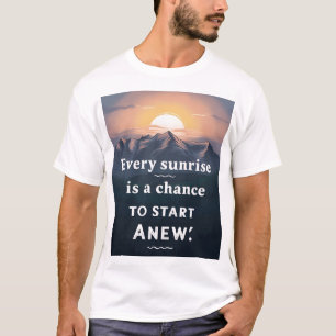 T-shirt Lever et Renouveau