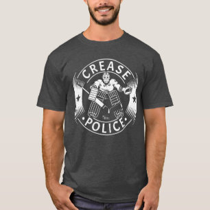 T-shirt Lever Police Hockey Goalie Netminder