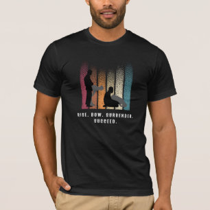 T-shirt Lever. S'incliner. Se soumettre. Réussir. – Islami