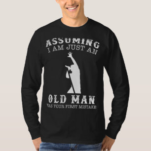 T-shirt Levez la barre de rire avec Vocal en supposant que