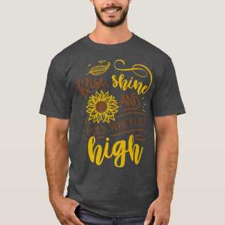 T-shirt Levez La Lumière Et Maintenez La Tête Haute Tourne