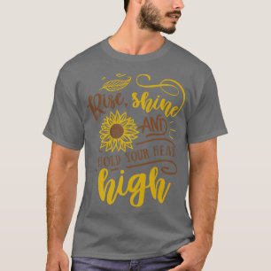 T-shirt Levez La Lumière Et Maintenez La Tête Haute Tourne