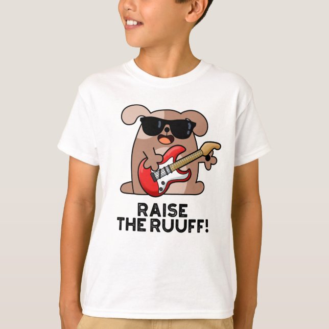 T-shirt Levez Le Jeu De Chien Drôle De Ruuf (Devant)