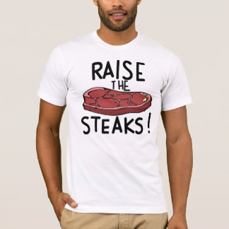 T-shirt Levez les Steaks !