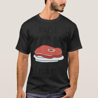 T-shirt Levez les steaks ! - Salon régulier