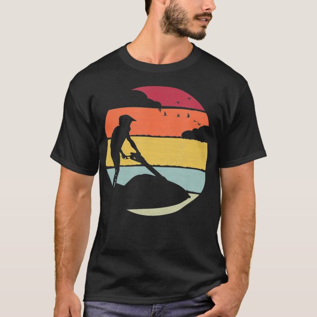 T-shirt Levez-vous cadeau jet ski (Devant)