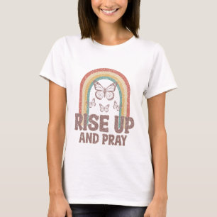 T-shirt Levez-vous et priez Jésus