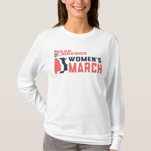 T-shirt Levez-vous Marche des femmes Vêtements & Art