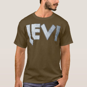 T-shirt Lévi en métal lourd