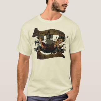 T-shirt L'évier lâche de lèvres embarque la pièce en t