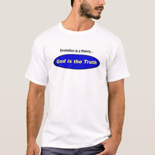 T-shirt L'évolution est une théorie