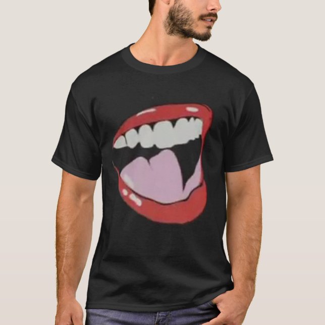 T-shirt Lèvres (Devant)