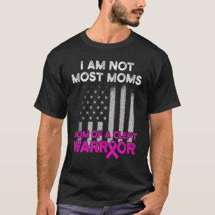 T-shirt Lèvres De Palate De Gauche La plupart des mamans S