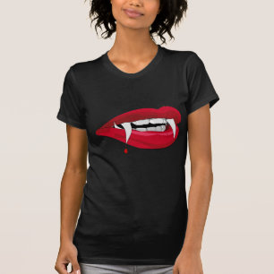 T-shirt Lèvres de vampire