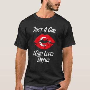 T-shirt Lèvres et Bouche Amour Drapeau Turc Tarsus