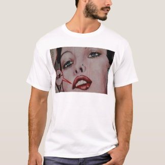 T-shirt Lèvres rouges