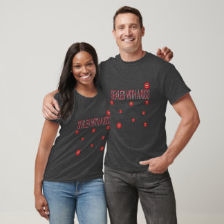 T-shirt lèvres rouges
