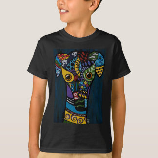 T-shirt Lévrier - retiré emballant la délivrance de