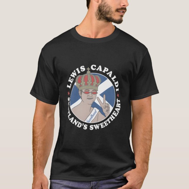 T-shirt Lewis Capaldi Â€“ Scotland'S Sweethe (Devant)