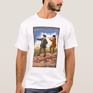 T-shirt Lewis et Clark - fort Clatsop, Orégon
