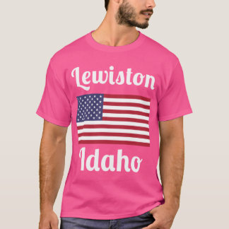 T-shirt Lewiston Idaho Imprimés Élégants4