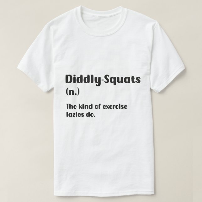 T-shirt L'Exercice De La Squat (Design devant)