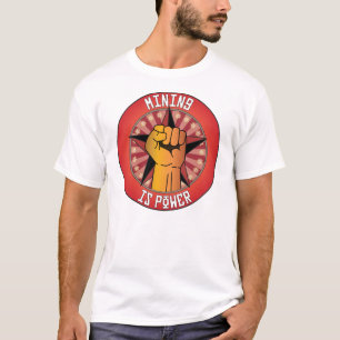 T-shirt L'exploitation est puissance