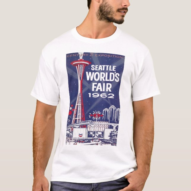 T-shirt L'Exposition universelle 1962 de Seattle (Devant)