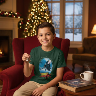 T-shirt L'Express polaire Arrivée du train encadré de va