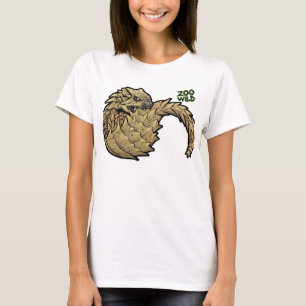 T-shirt Lézard ceint par tatou