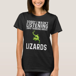 T-shirt Lézard Cool Pour Hommes Femmes Gecko Vert Reptile