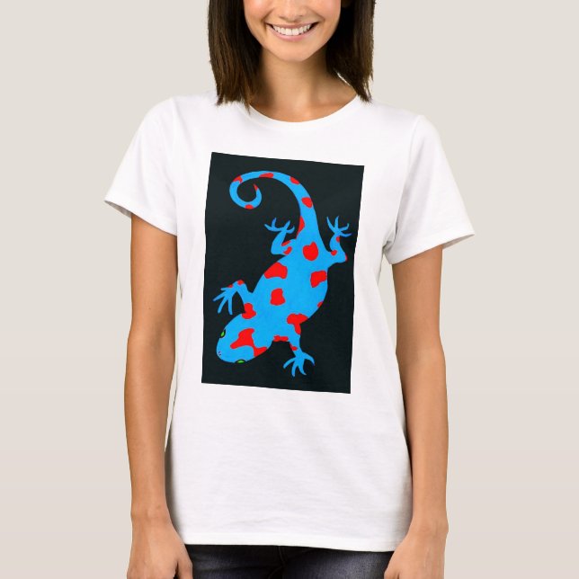 T-shirt Lézard de calypso (Devant)