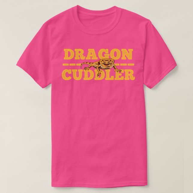 T-shirt Lézard Dragon Lézard Dragon Léopard Léopard (Design devant)