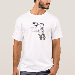 T-shirt Lézard paresseux - les plaisanteries obtiennent