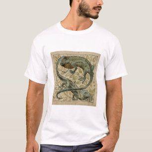T-shirt Lézards, conception pour une tuile (la semaine su