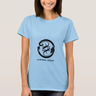 T-shirt Lézards de Kodokan sur bleu-clair