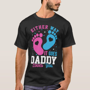 T-shirt L'Faire-part entre les sexes d'une façon ou d'une