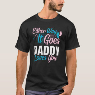 T-shirt L'Faire-part entre les sexes d'une façon ou d'une