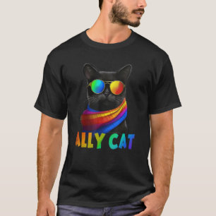 T-shirt LGBT Ally Chat Be Kind Gay Rainbow Idée LGBTQ 4