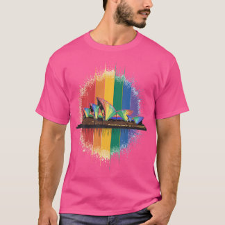 T-shirt Lgbt Australie Sydney Opera