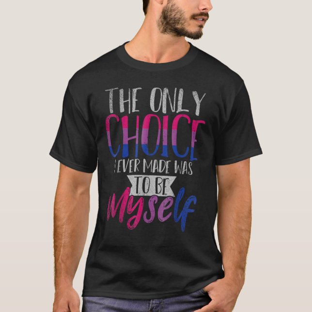 T-shirt Lgbt Bi Pride Fière Bisexualité Bisexualité Bise D (Devant)