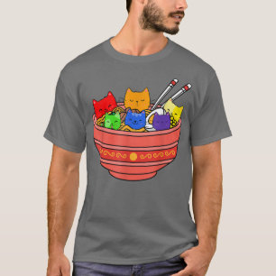 T-shirt LGBT Cats Ramen LGBT Pride