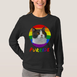 T-shirt Lgbt Chat Purride Gay pride Mois