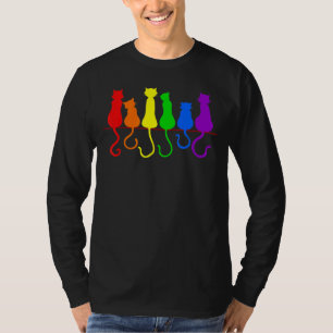 T-shirt Lgbt Chats Gay pride Purride Chat Funy Lgbt Pride