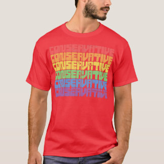 T-shirt LGBT Conservateur Gay Vintage républicain