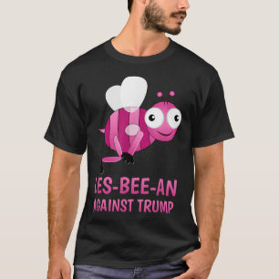T-shirt Lgbt contre Donald Trump Gay pride Les-bee-an cont