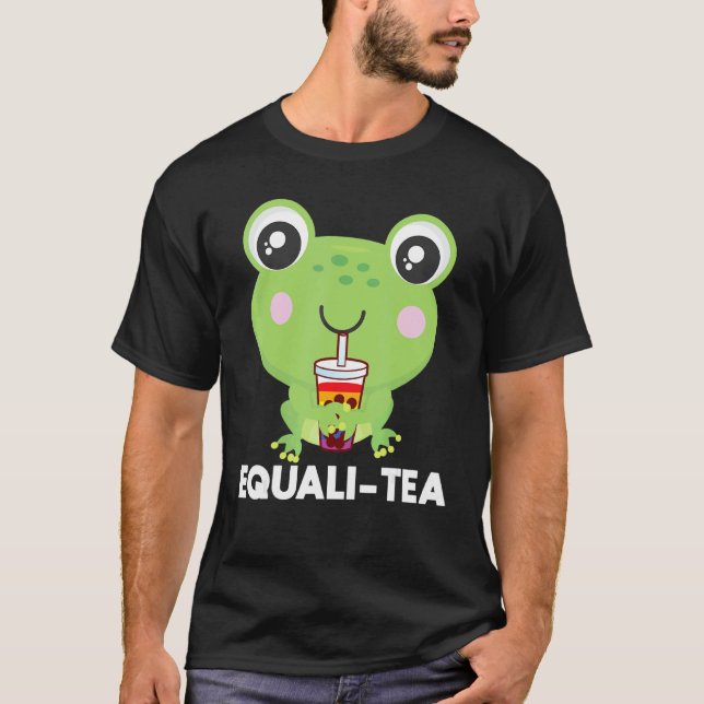 T-shirt Lgbt Frog Equali Tea Gay pride Lgbt Indicateur 1 (Devant)